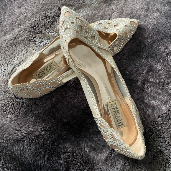 Badgley Mischka size 10 flats - Picture 1 of 8